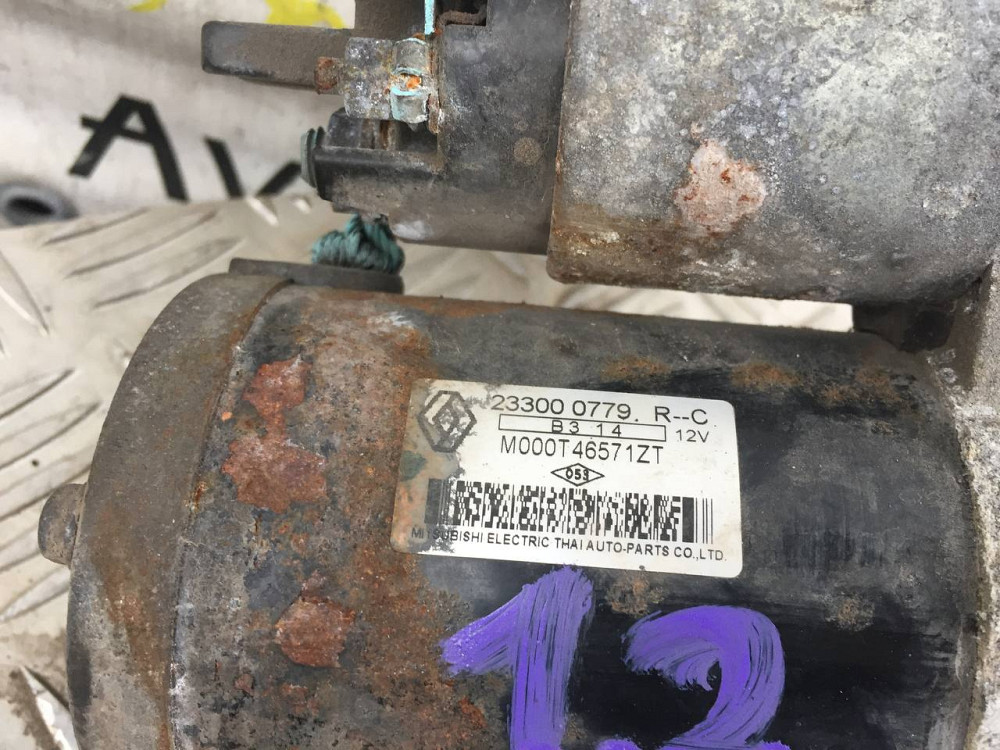 Стартер Renault Sandero 0.9 бензин 2013-2016 (233000779R) Ковель - фото 1