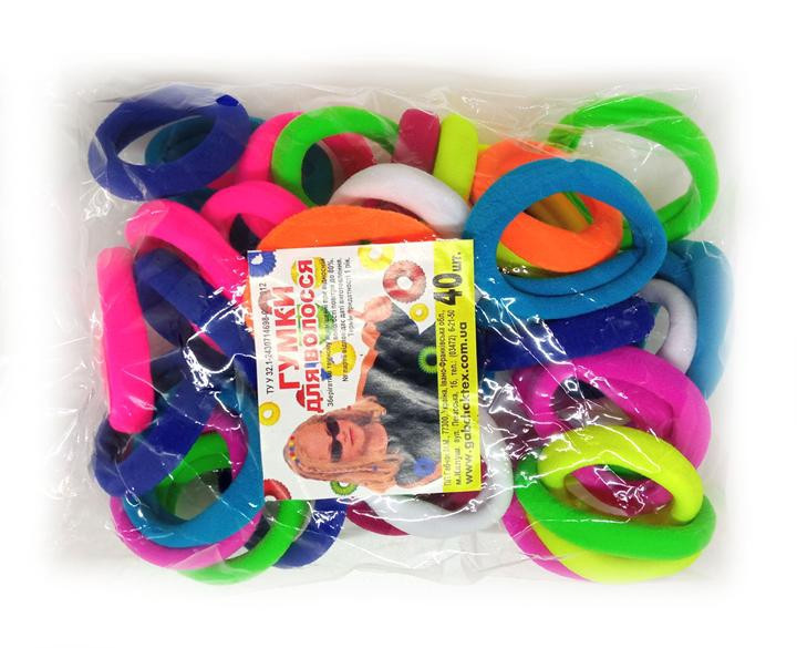 Резинка для волос набор 40 шт Киев - изображение 1