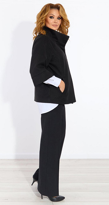 Коротке кашемірове пальто Київ - фото 2