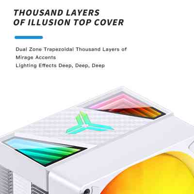 Кулер для процессора JONSBO CR-1400 V2 ARGB White Винница