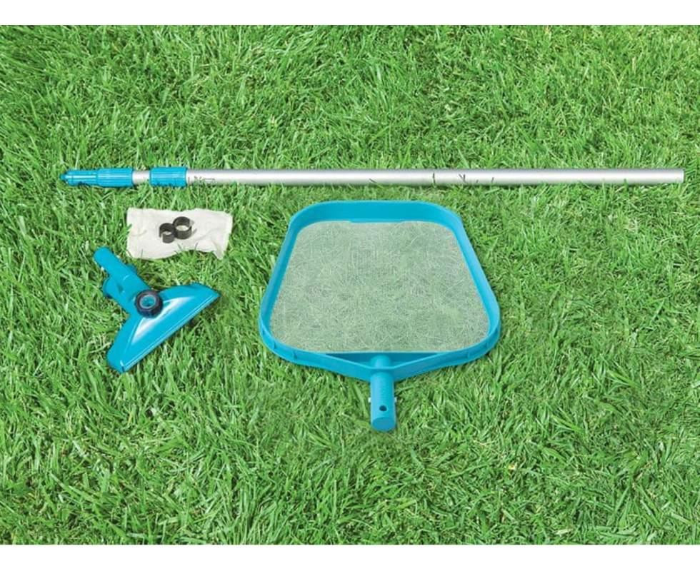 Набір для очищення дна та верхнього шару для басейнів 488см та нижче Блакитний (28002) Чернигов - изображение 7