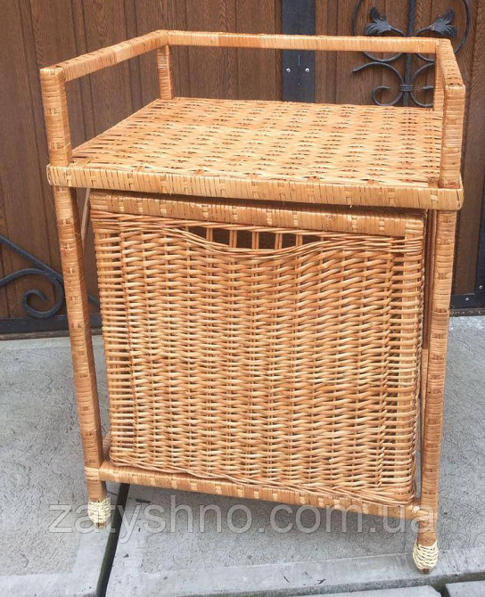 Комод  плетеный на 1 шуфляду  с полкой Киев - изображение 4