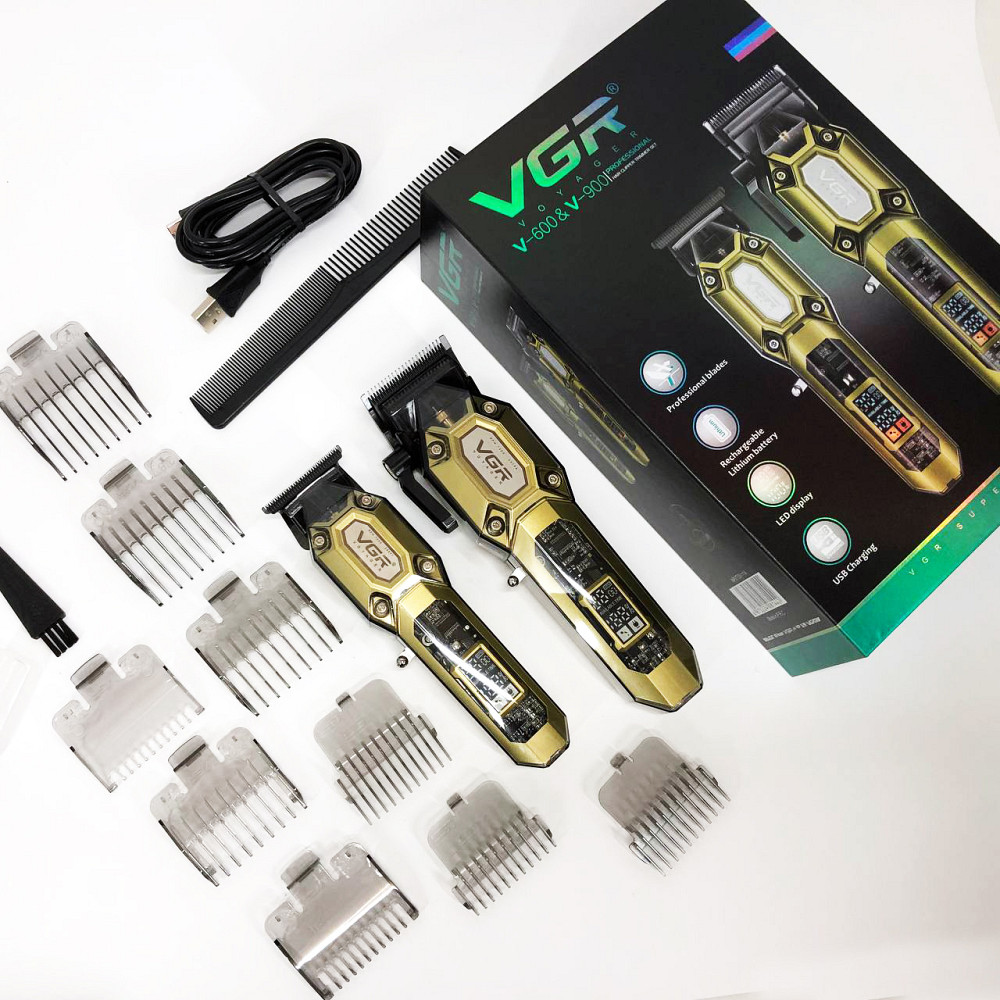 Миюча машинка для стрижки VGR 2 в 1 VGR V-600 V-900, Машинки для стрижки професійні машини LC-91 Львів - фото 6