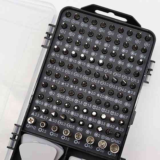 Набір викруток для точних робіт 115в1 в кейсі / Набір біт з викруткою / Набір прецизійних викруток Київ