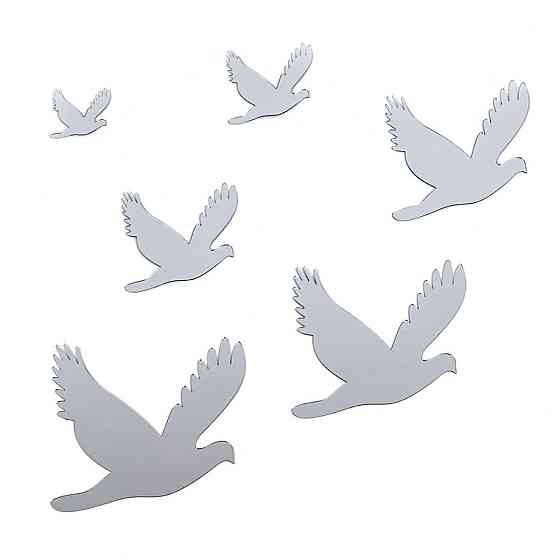 Зеркальный настенный декор 