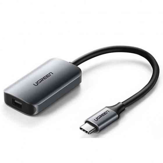Перехідник USB 2.0 Type-C --> Mini DP 4K@60Hz 10 См CM236 UGREEN Сірий (60351) Киев