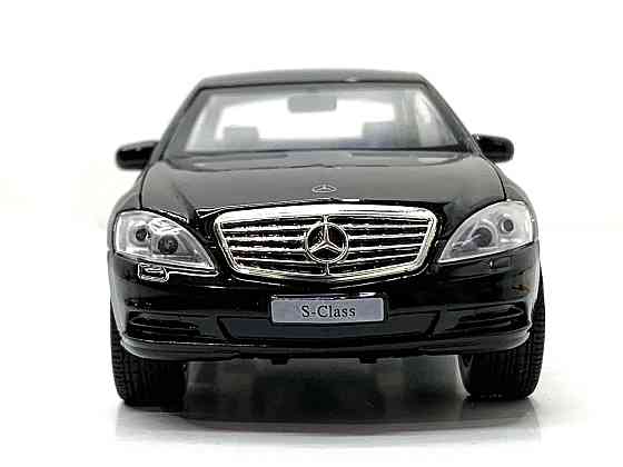 Машина Limo Toy Mercedes S Class інерційна відчиняються двері капот багажник 1:32 Чорна (AS-2705) Чернігів