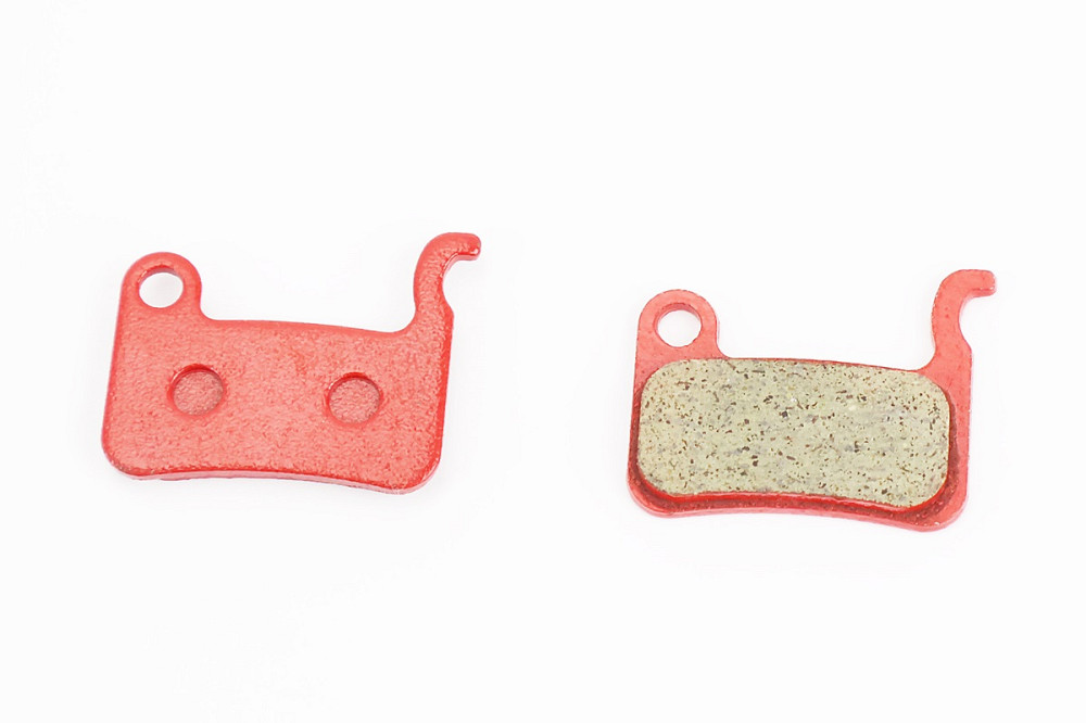 Гальмівні колодки Disk-brake (Shimano LX BR-M655,765,775, XT BR-755,965,966,975, XTR M965/966, Saint M800), червоні PAD-02 Бершадь - изображение 1