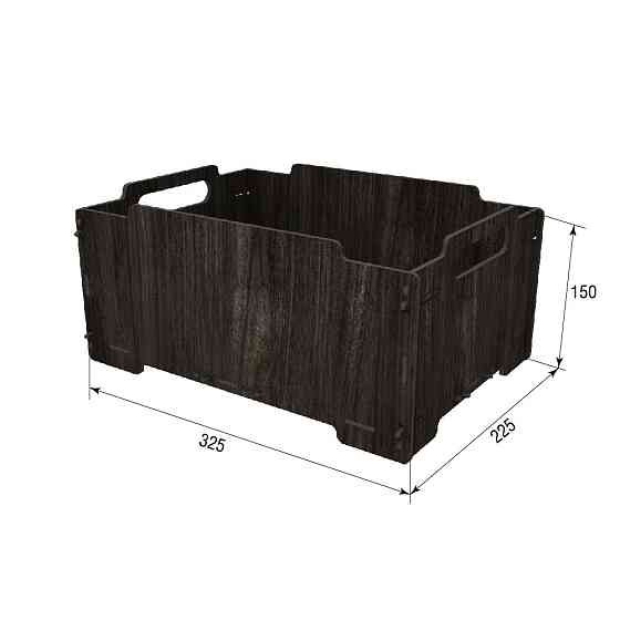 Коробка EKOSTAR з фанери 325x225x150 венге Київ