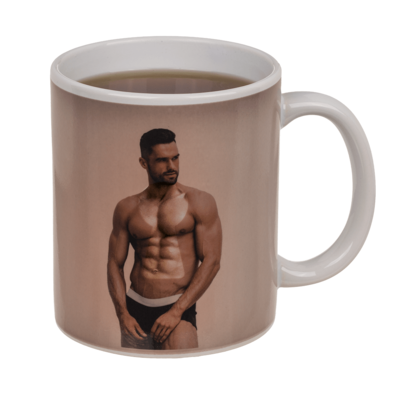 Чашка с термоэффектом Stoneware Mug Stripper Boy, 300 мл Sex Aura Киев