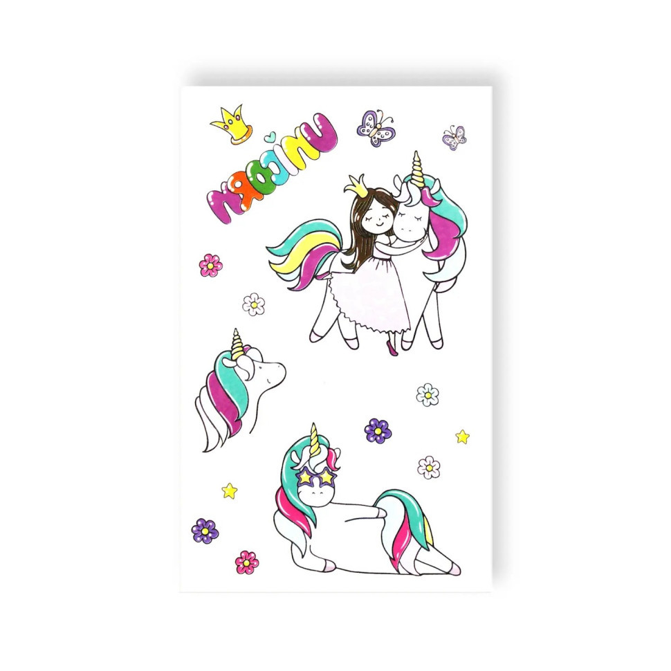 Набор временных татуировок 