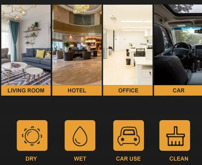 Промисловий пилосос BX-3232 2400Вт 15л для сухого та вологого прибирання, екстрактор, видування Одеса - фото 3