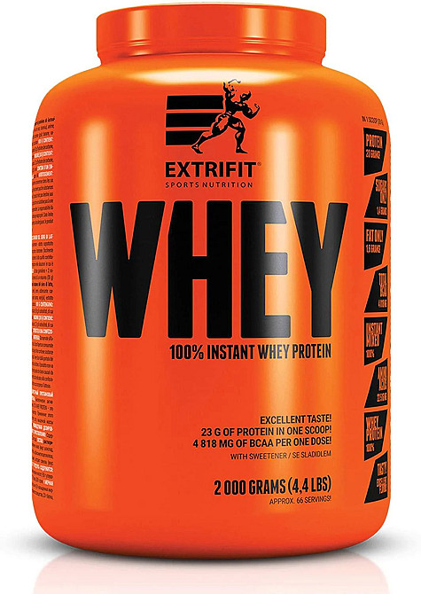 Протеїн Extrifit 100% Instant Whey 2000g (Strawberry) Луцьк - фото 1
