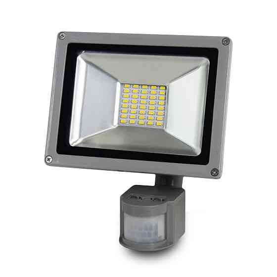 LED-прожектор Lightwell LW-20W-220PIR з датчиком руху Киев