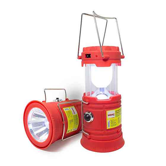 Ліхтар-трансформер світлодіодний акумуляторний (торц. світло: 1LED/50LUM; бок. світло: 6LED/30LUM; з Одеса