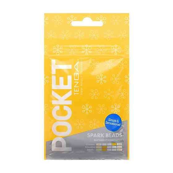 Мастурбатор TENGA Pocket Spark Beads Sex Aura Київ