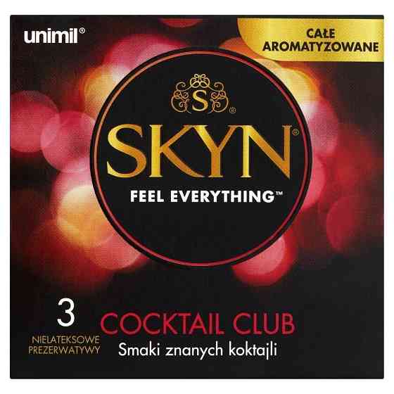 Презервативи UNIMIL SKYN Cocktail Club 3 Sex Aura Київ