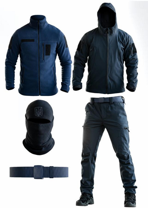 Тактичний костюм Softshell 5в1 LUNAR синій ДСНС ТР6409 Одеса - фото 10