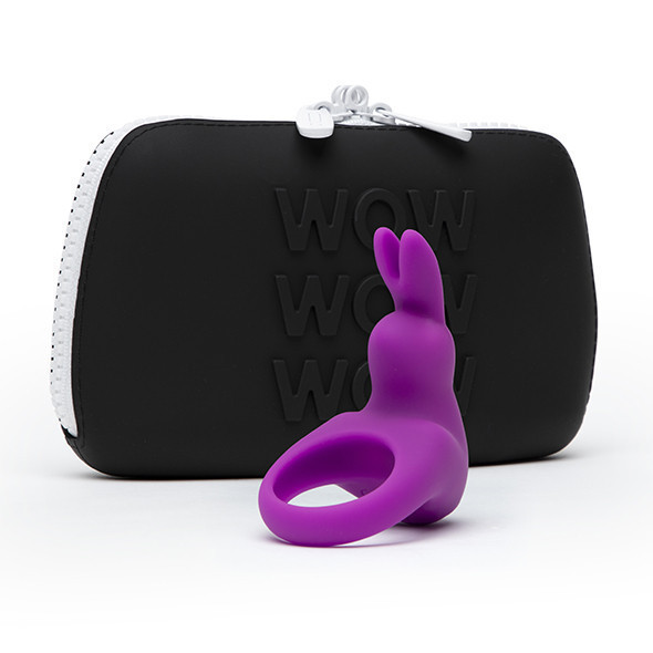 Ерекційне кільце+сумочка для зберігання Happy Rabbit Cock Ring Kit (2 Piece) Sex Aura Київ - фото 1