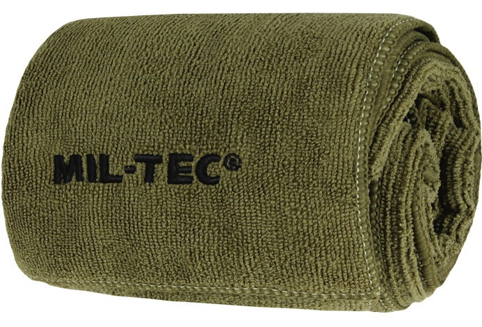 Туристичний Рушник швидковисихаючий 120х60 см з чохлом "Мікрофібра" Mil-Tec від Sturm (16011111) Olive Нововолинськ - фото 4