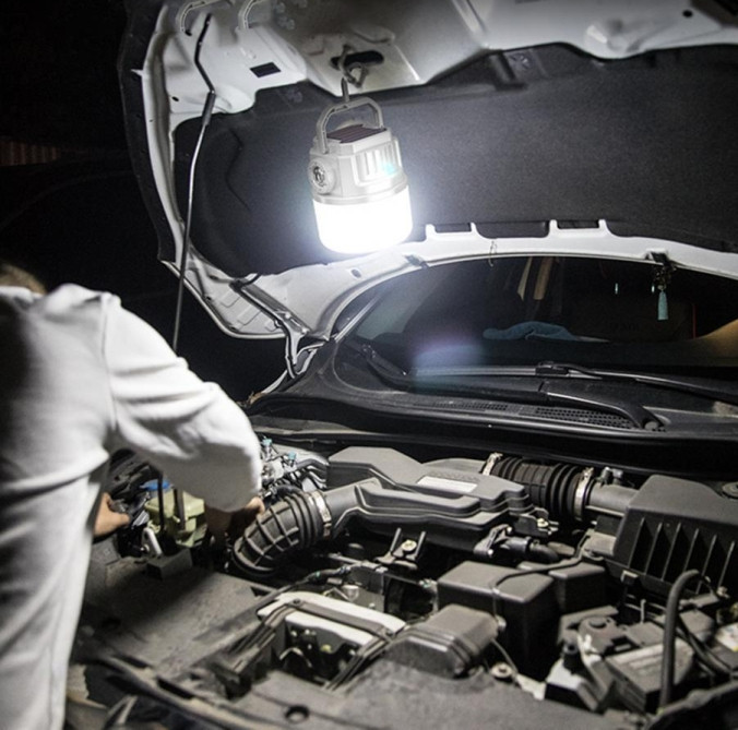 Лампа/фонарь на солнечной батарее для кемпинга Puluz C52 TBD0603761701A Киев - изображение 5