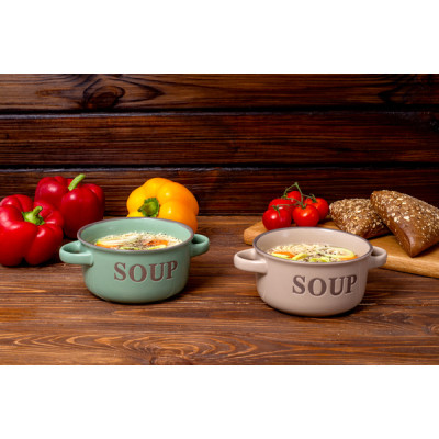 Бульйонница Limited Edition Style 600 мл Коричнева (JH5233-2) Винница - изображение 3