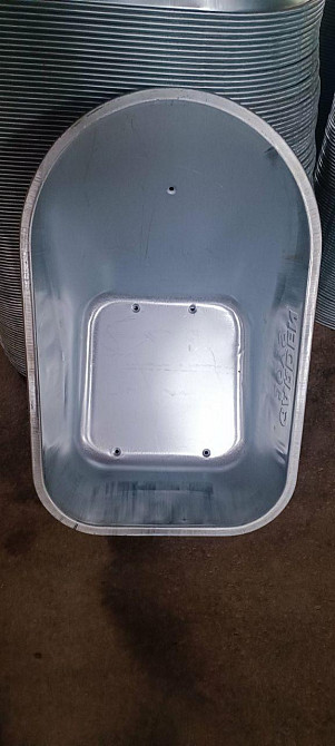 Корыто для тачки Garden joys Оцинкованное 90л Корыто для садовой тележки Корыто для строительной тачки Белая Церковь - изображение 4