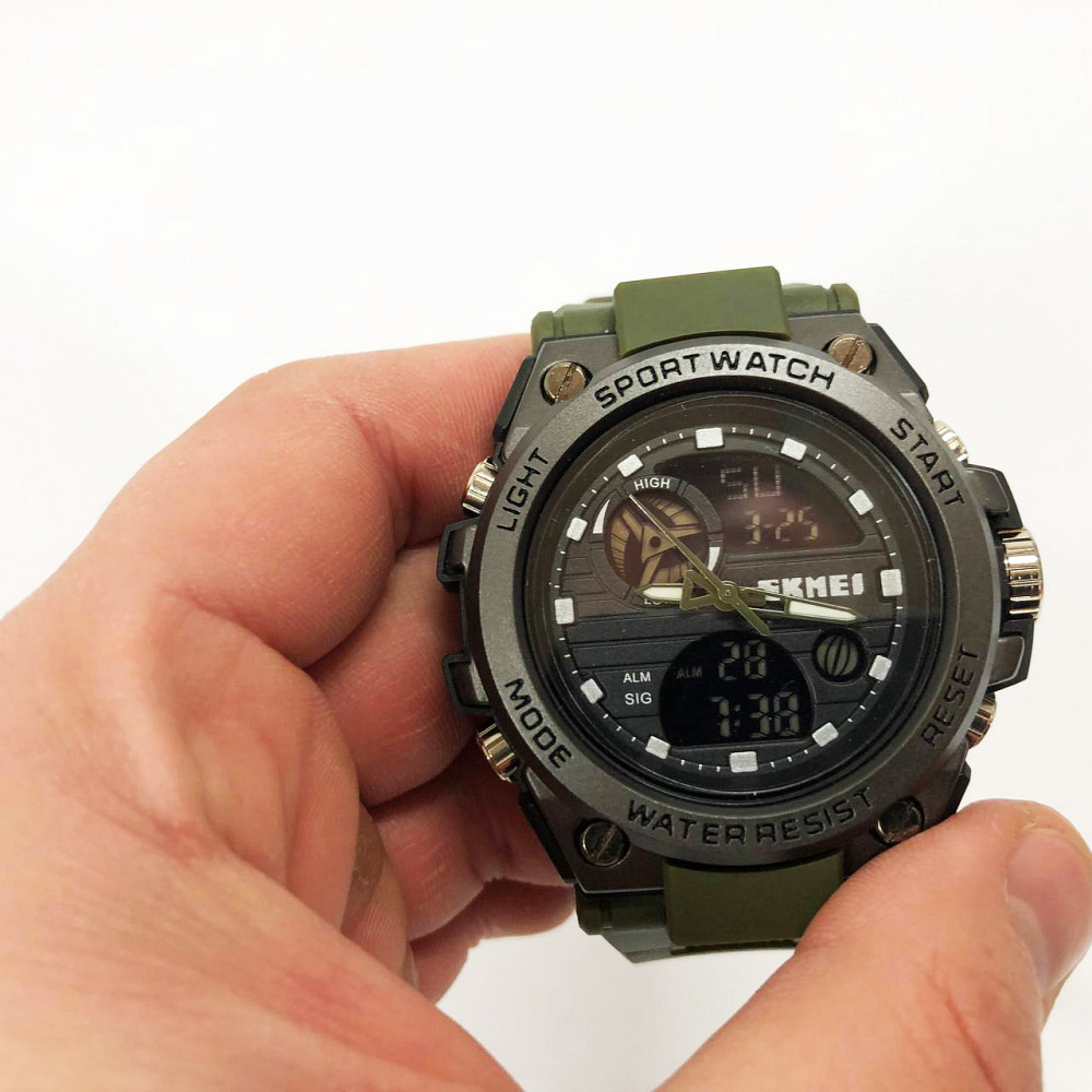 Военные часы для всу SKMEI, Военные часы с секундомером Тактические для ЗСУ YG-89 Львов - изображение 7