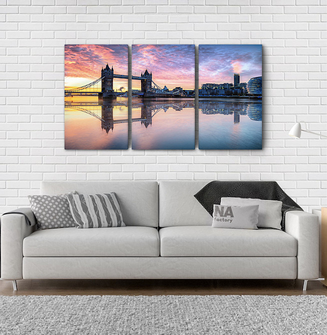 Модульна картина Лондон Світанок Аrt-190_3А Київ - фото 2