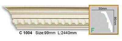 Карниз полиуретановый с орнаментом Gaudi Decor C 1004 Flexi Днепр