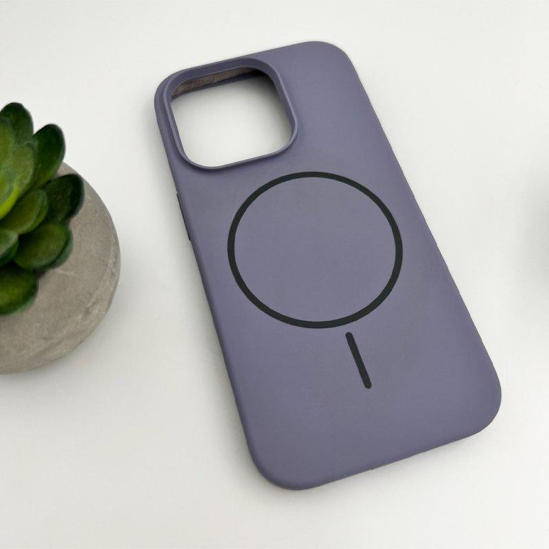 Чохол для смартфона Cosmic Silicone Case Magnetic for Apple iPhone 16 Pro 50,Lavender Grey Київ - фото 4