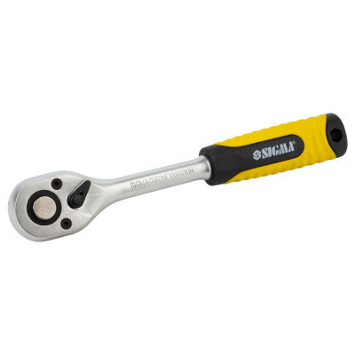 Трещотка Sigma 1/2'' 250мм 72T CrV (6050011) Винница - изображение 2