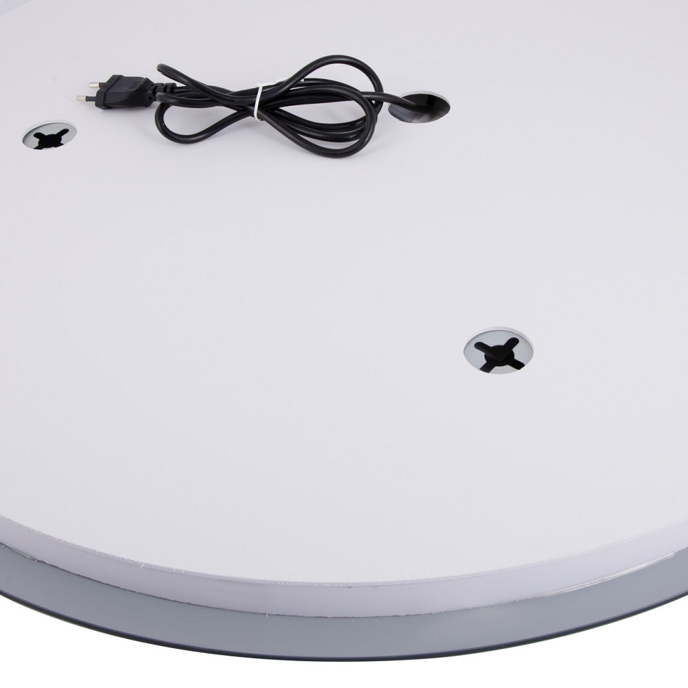 Зеркало Qtap Gemini 800х700 с LED-подсветкой Touch, с антизапотеванием, с диммером, рег. темп. цвета (3000-6500K) Reverse Киев - изображение 6