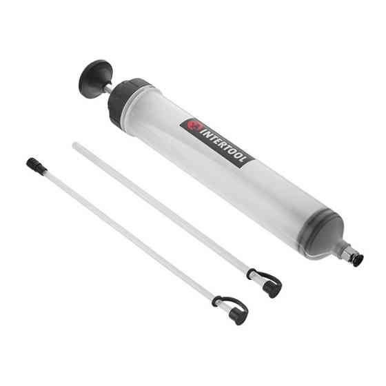 Шприц для технічних рідин 500 мл, 2 насадки INTERTOOL AT-3075 Киев