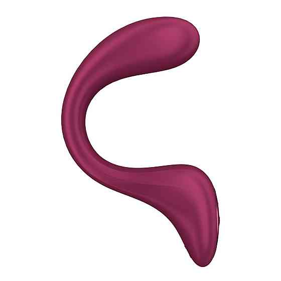 Вагінально-кліторальний вібратор Satisfyer G for Goddess 2 Wine Red, 2 мотори Sex Aura Київ