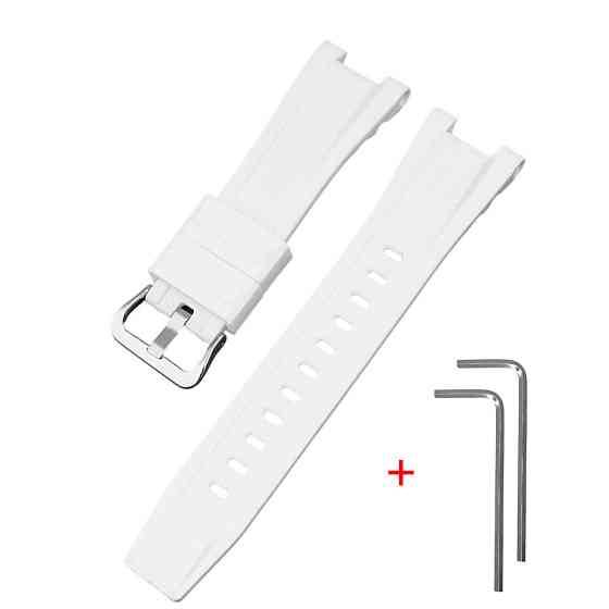 Ремінець для Casio G-Shock GST-W300 White SI SBR Київ