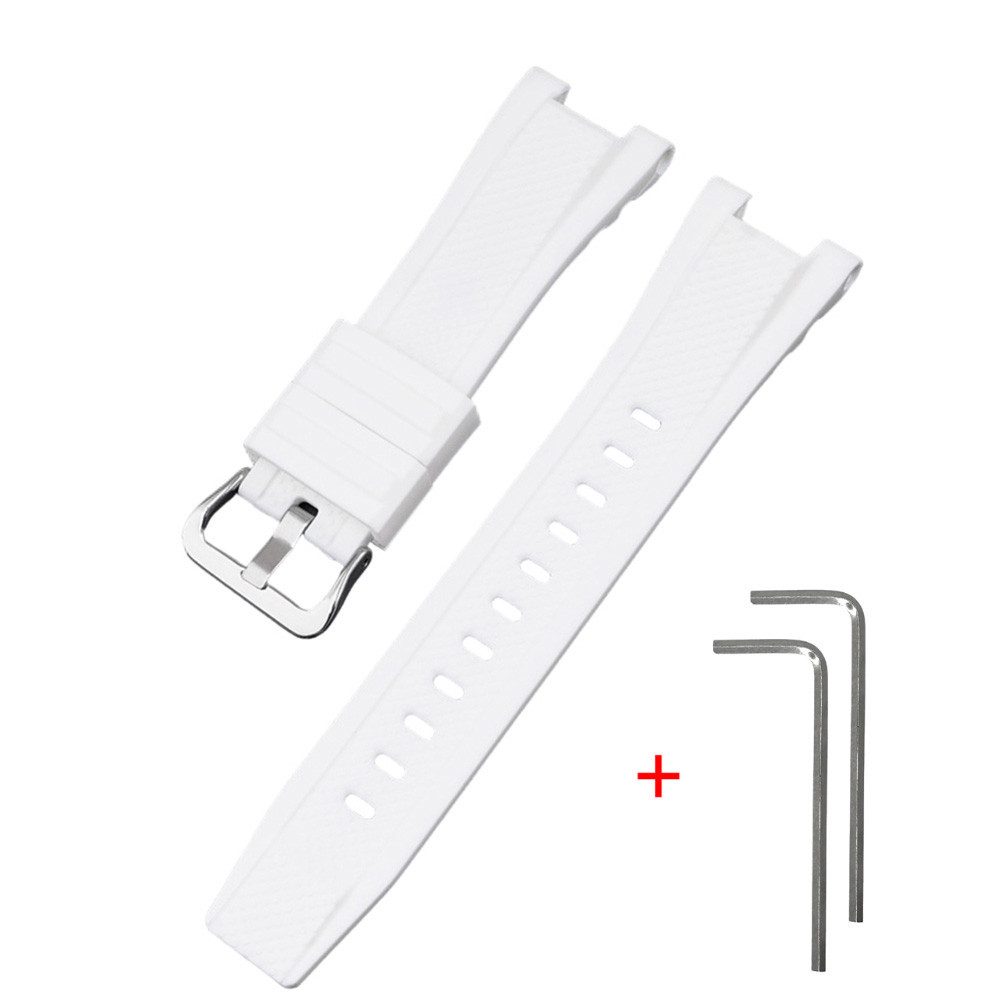 Ремінець для Casio G-Shock GST-W300 White SI SBR Київ - фото 1