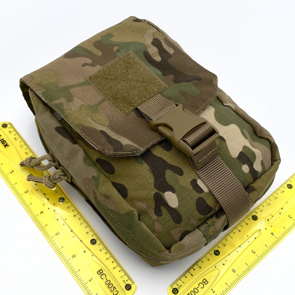 Тактична армійська аптечка IRR Cordura 500D Мультикам (coyote) утилітарний, медичний підсумок Запоріжжя - фото 4