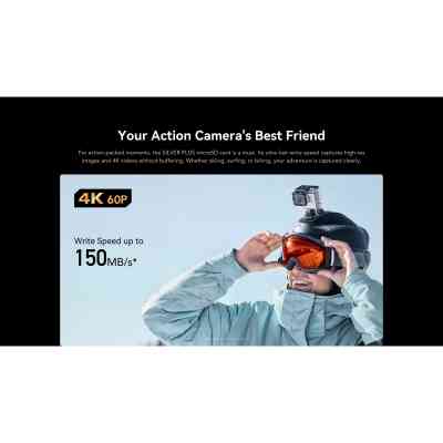 Карта пам&apos;яті Lexar 256GB microSDXC class 10 UHS-I U3 V30 A2 Professional Silver (LMSSIPL256G-BNANG) Вінниця