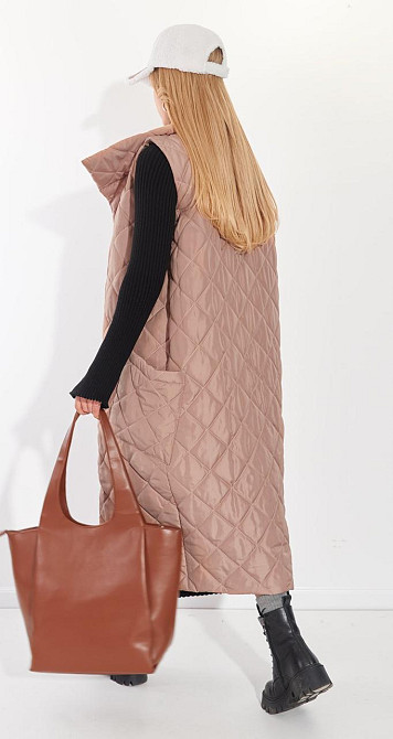 Стильна стьобана жилетка (42) Київ - фото 8