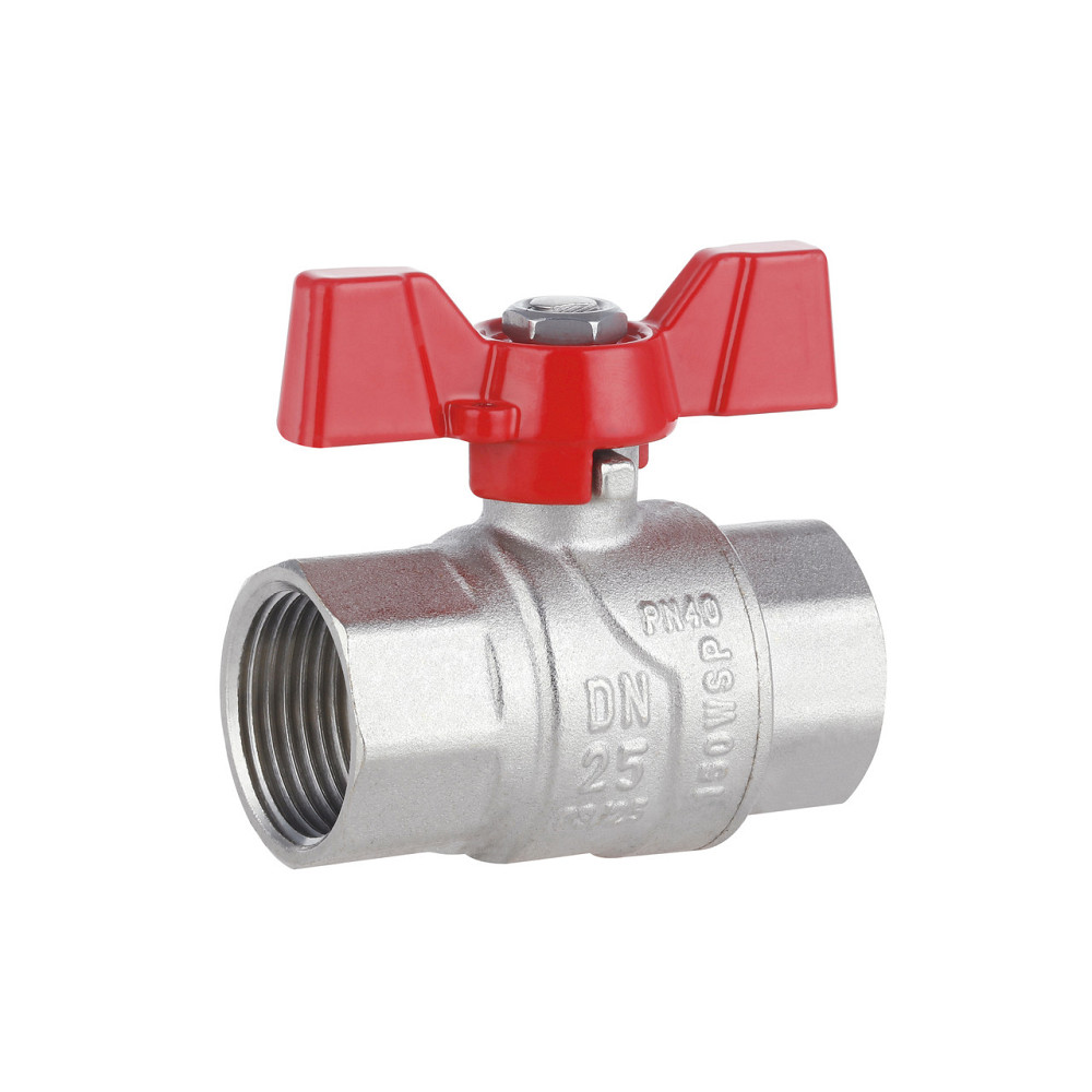 Кран кульовий Thermo Alliance Forte 1" ВР для води (метелик) SF602W25 Київ - фото 9