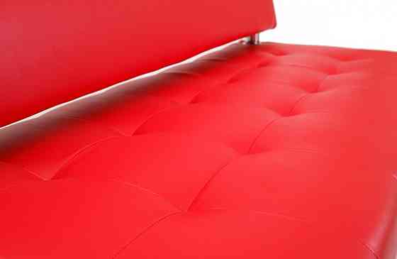 Диван Office Boom двойка со спинкой 1550х650х750 Красный Киев