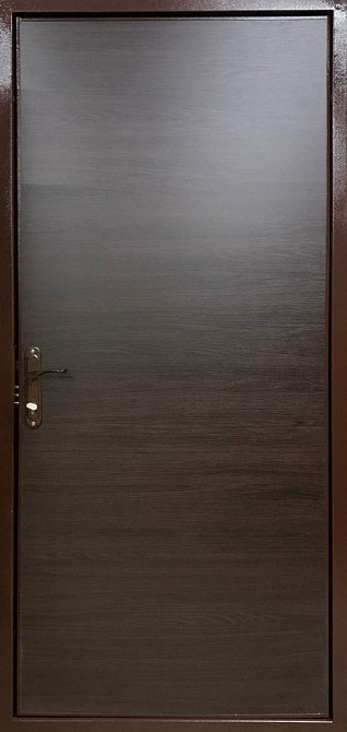 Двери металлические технические в наличии, Redfort Метал+ДСП Ral 8017/Венге магия Киев - изображение 3