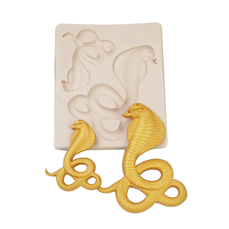 Силиконовая форма Кобра 125 на 105 мм серый Киев - изображение 7