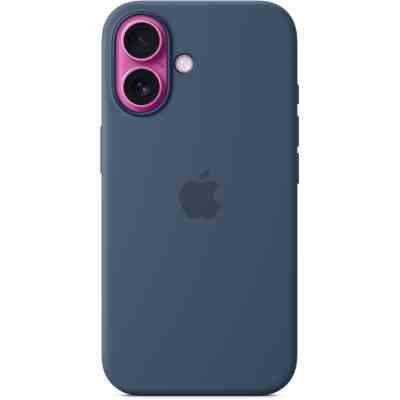 Чехол для мобильного телефона Apple iPhone16 Silicone Case with MagSafe - Denim (MYY23ZM/A) Винница