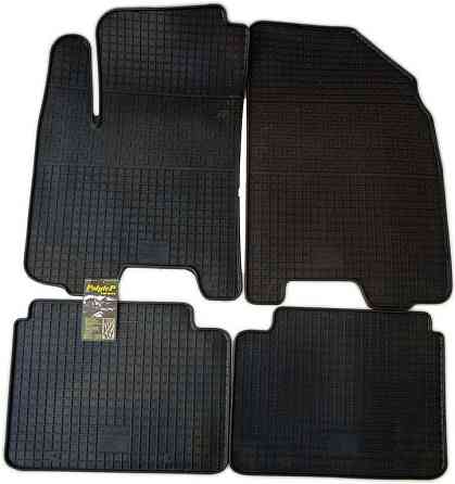 Килимки салону гумові Chevrolet Aveo 04-/Lacetti 04-/Daewoo Gentra 13-/ZAZ Vida 12, к-т (4шт.) Київ