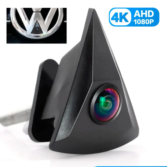 Штатная камера переднего вида QS-8170 AHD 720/1080 для Volkswagen front logo (39 х 49 мм) Винница