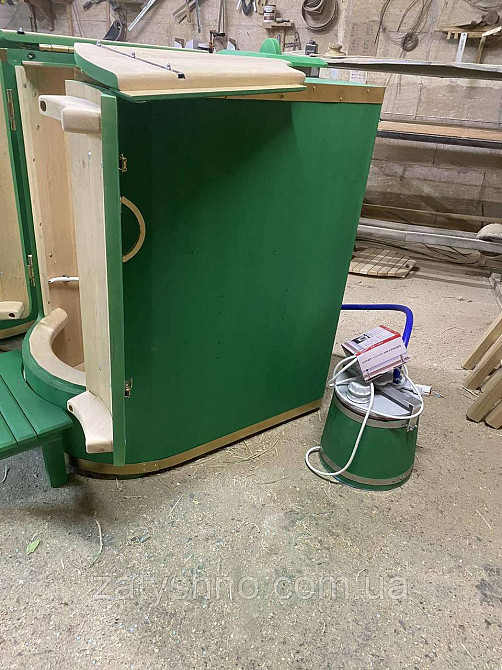 Фитобочка  овальная  зеленая 110х75х115 Киев - изображение 2