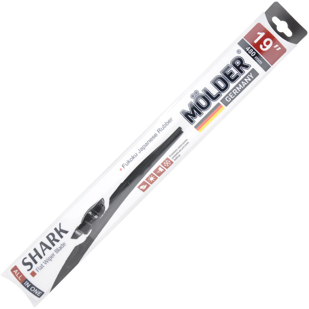 Безкаркасна щітка Molder SHARK 19/480мм Киев - изображение 1