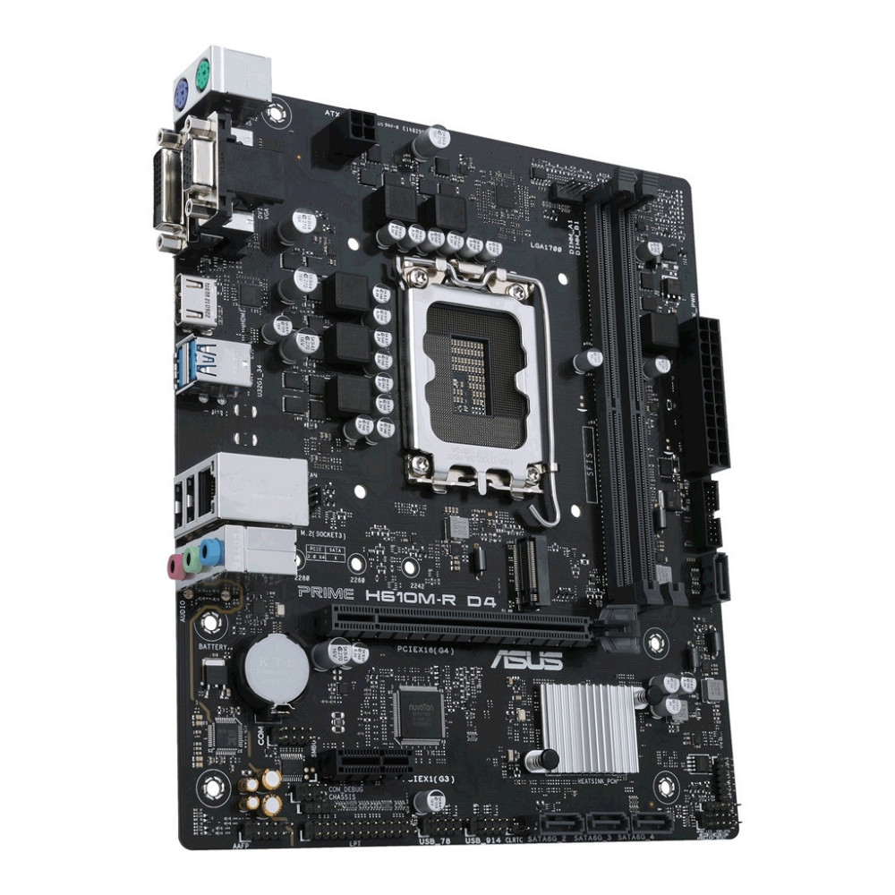 Материнська плата Asus Prime H610M-R D4-SI Socket 1700 Харків - фото 3